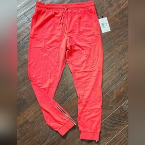 Zyia Red Jogger Pants Sz M NWT